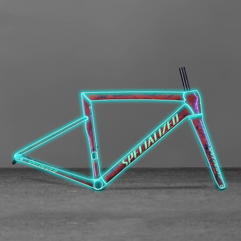 Film de protection complet en TPU pour cadre SPECIALIZED S-Works SL8 | Brillant & Mat | 7,5 mil / 10 mil | Tailles 49–56