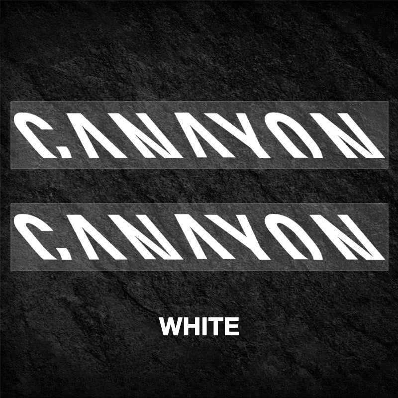 Canyon Ultimate Frame Decal Sticker Kit – Logo Cover & Color Change