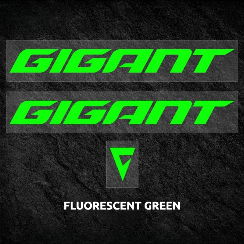2025 Giant FCR Frame Logo Overlay Decals | Custom Waterproof Sticker Kit