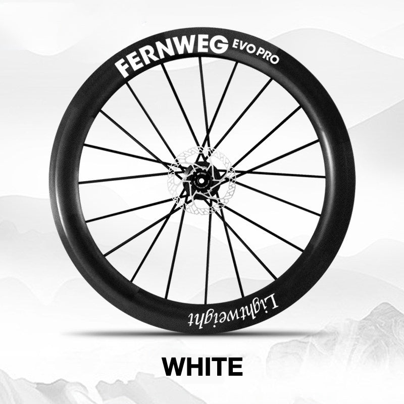 Lightweight Fernweg EVO Pro 85 Wheel Decal Sticker Kit – Logo Cover & Color Change