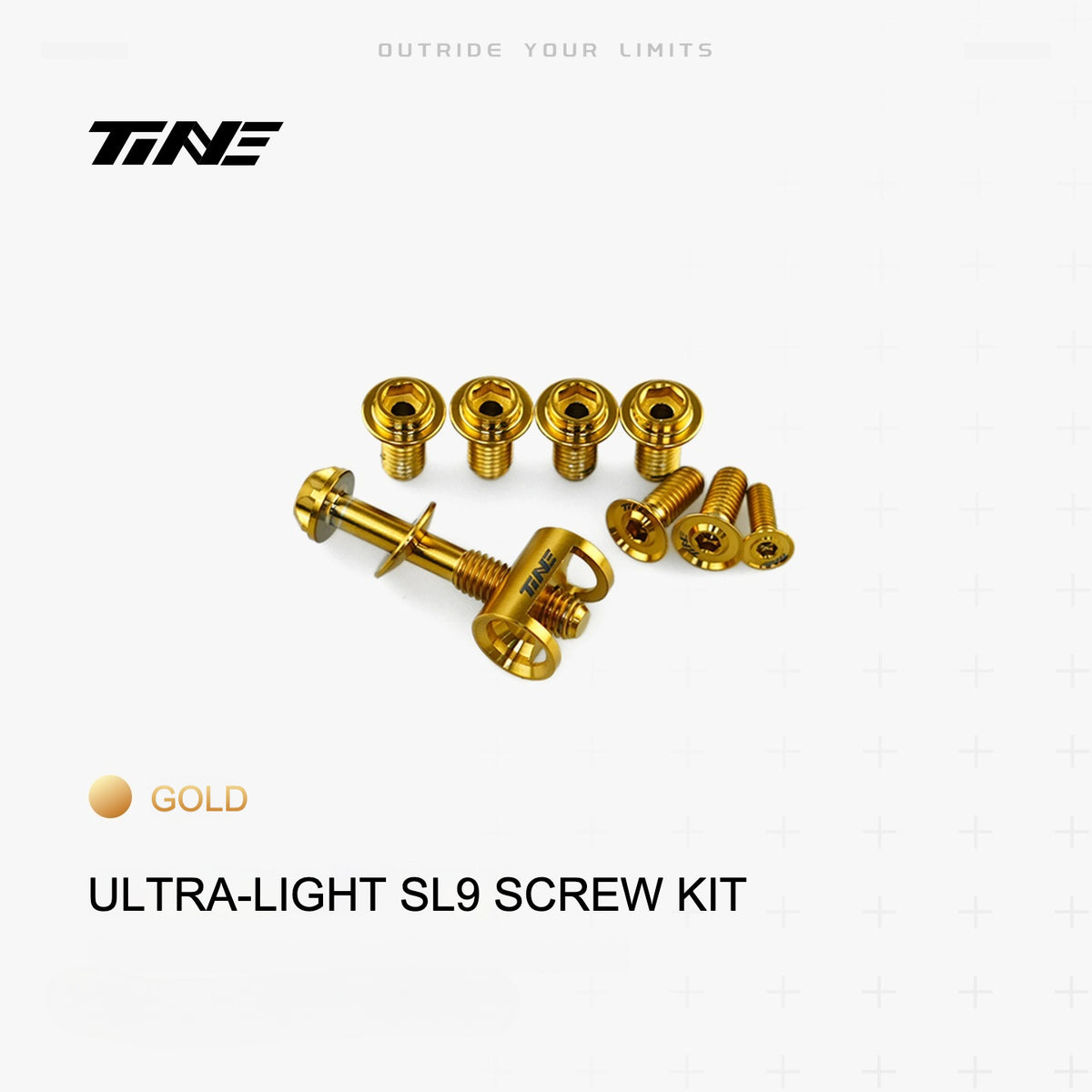 TiNE Ultra-Light Titanium Bolt Kit for Specialized S-Works SL8 SL9 Road Bike