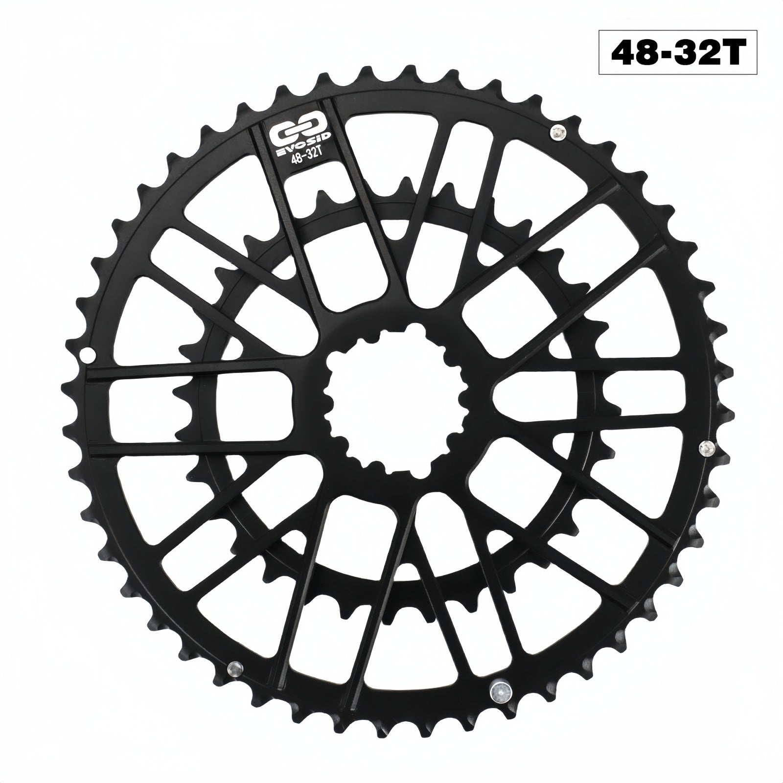 EVOSID CNC Road Bike Chainring Set | 46-30T / 48-32T | 7075-T6 Aluminu
