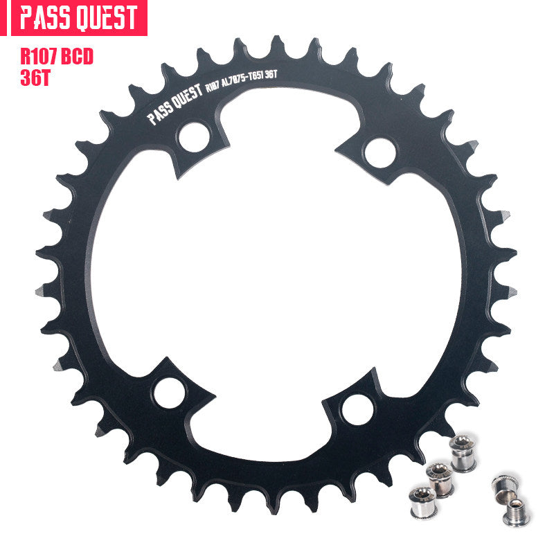 PASS QUEST SRAM Rival AXS 107BCD Narrow-Wide Chainring | 1x Road Bike 36T–58T