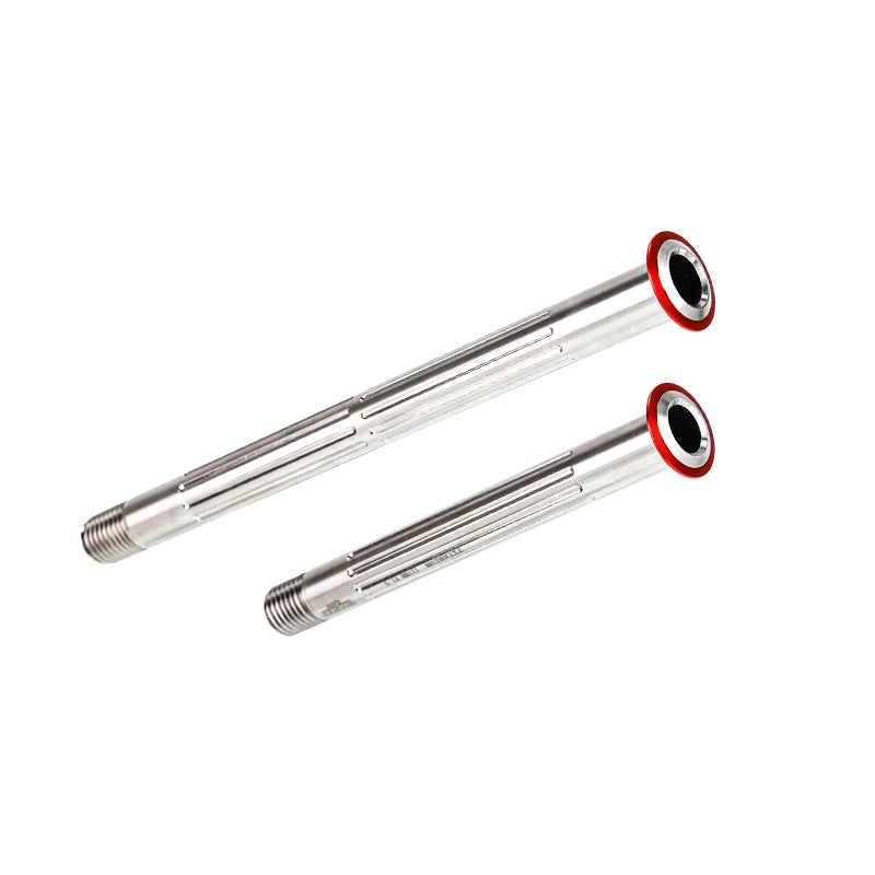 Chaser 울트라라이트 티타늄 스루 액슬 세트 for GIANT TCR & Propel | TC11 티타늄 | 116mm/161mm | 한 쌍당 37g