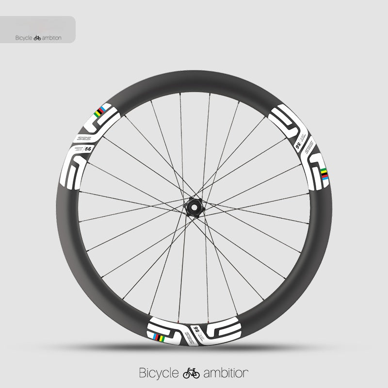 ENVE SES 4.5 Rainbow & World Championship Jeu d'autocollants pour roues | Autocollants avant 4.5 & arrière 5.6 | Pour jantes personnalisées style Pogacar