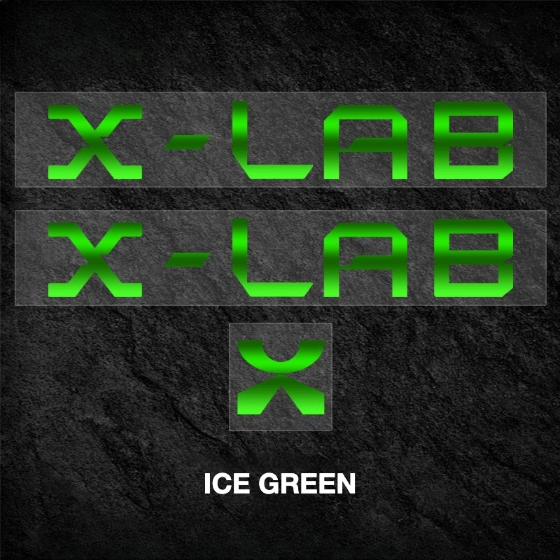 XDS X-LAB RS9 Road Bike Frame Decals | Waterproof Custom Logo Replacement Stickers