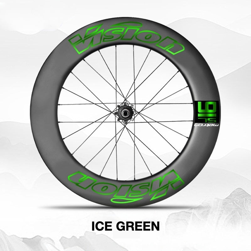 VISION METRON SL91 Single Wheel Decal Kit | Aero Carbon Rim Graphics