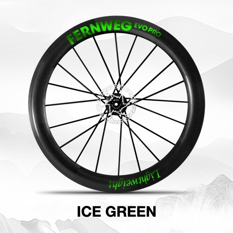 Lightweight Fernweg EVO Pro 63 Wheel Decal Sticker Kit – Logo Cover & Color Change