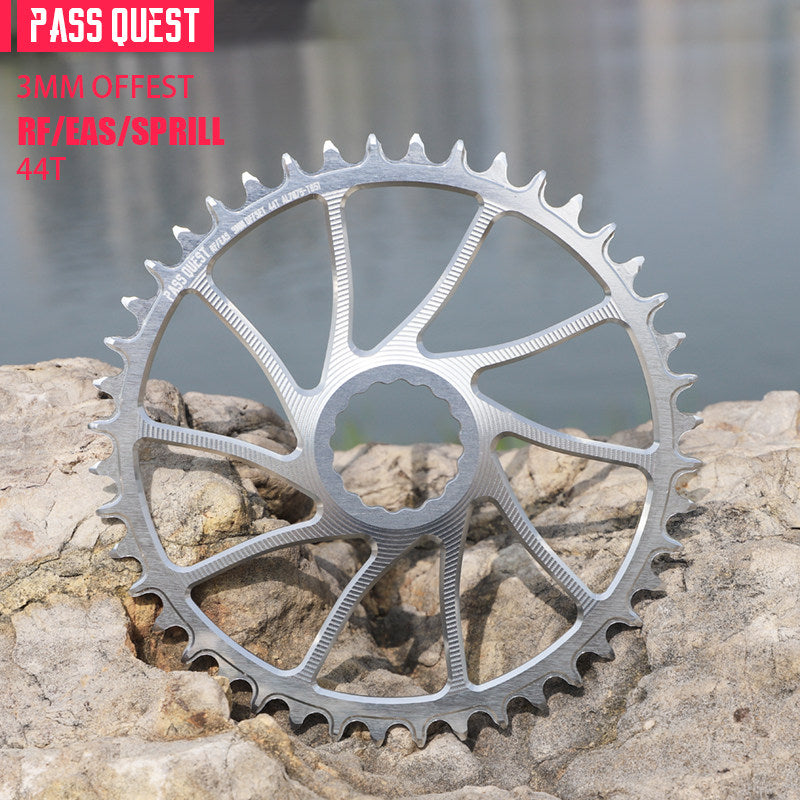 PASS QUEST 3mm Offset Direct Mount Narrow-Wide Chainring for Race Face / Easton | 40T–54T