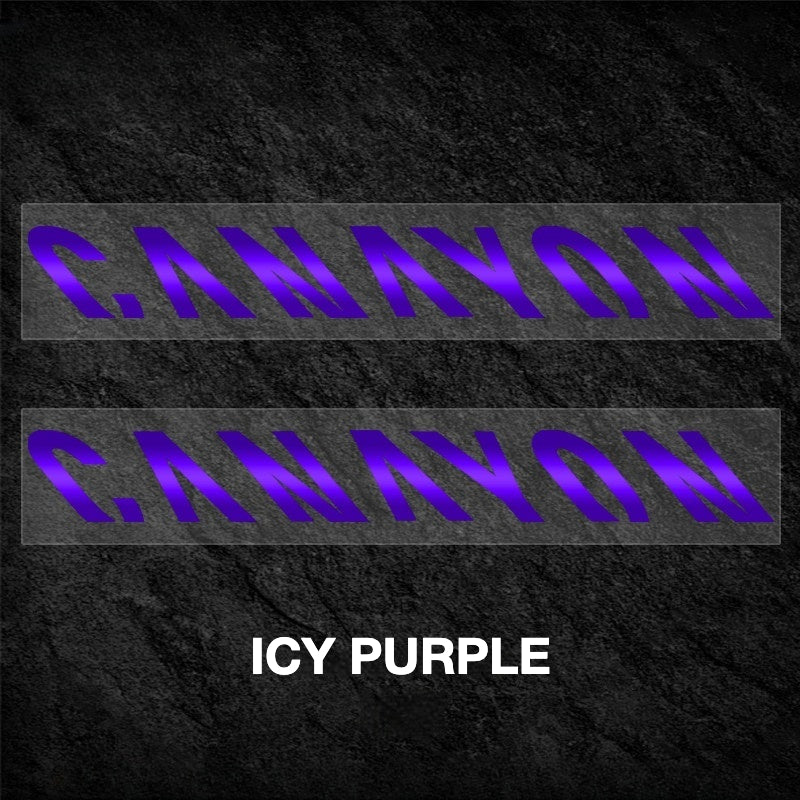 Canyon Ultimate Frame Decal Sticker Kit – Logo Cover & Color Change
