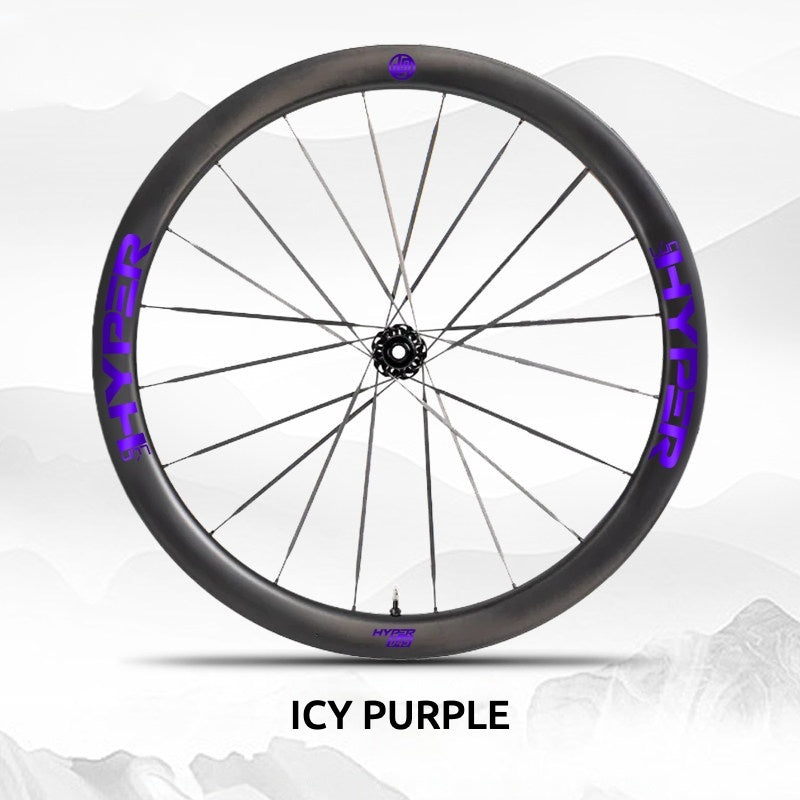 Infinity Logo Decals for Lún HYPER 3 D45 Gen 3 Wheelset | Waterproof Rim Overlay Stickers（Complete Decal Set for Two Wheels + Spare Decals Included）