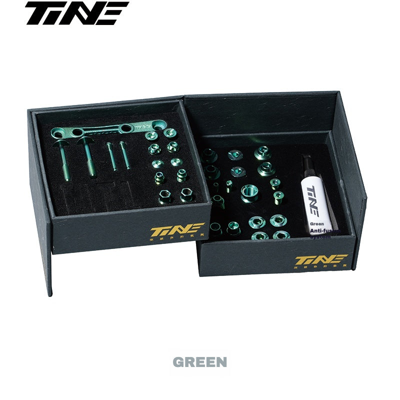 TiNE ультралегкий титановый комплект болтов для Shimano Dura-Ace 9270 / Ultegra 8170 / 105 7170 – несколько цветов