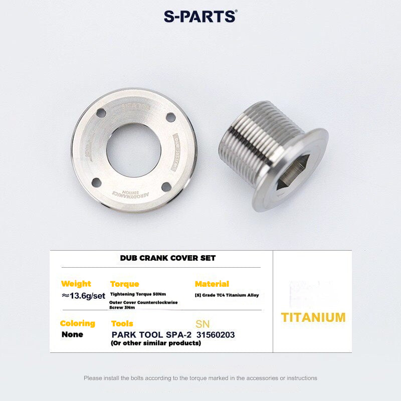 Viti per deragliatore in titanio S-PARTS compatibili con SRAM RED AXS