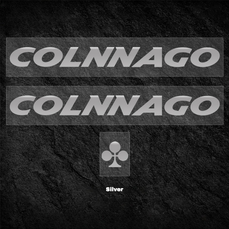 Colnago V3 Frame Logo Decals | Custom Waterproof OEM Overlay Stickers