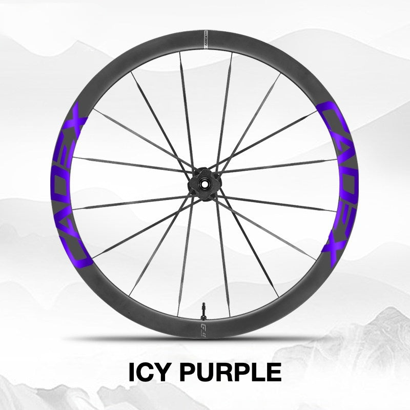 Cadex 50 Ultra Wheel Decal Sticker Kit Carbon Rim Graphics