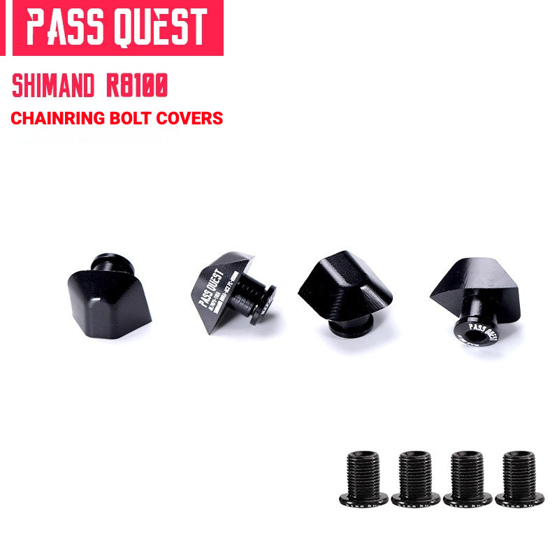 PASS QUEST Full-Profile 110BCD Narrow-Wide Chainring for Shimano R7100 / R8100 / R9200 | 42T–60T