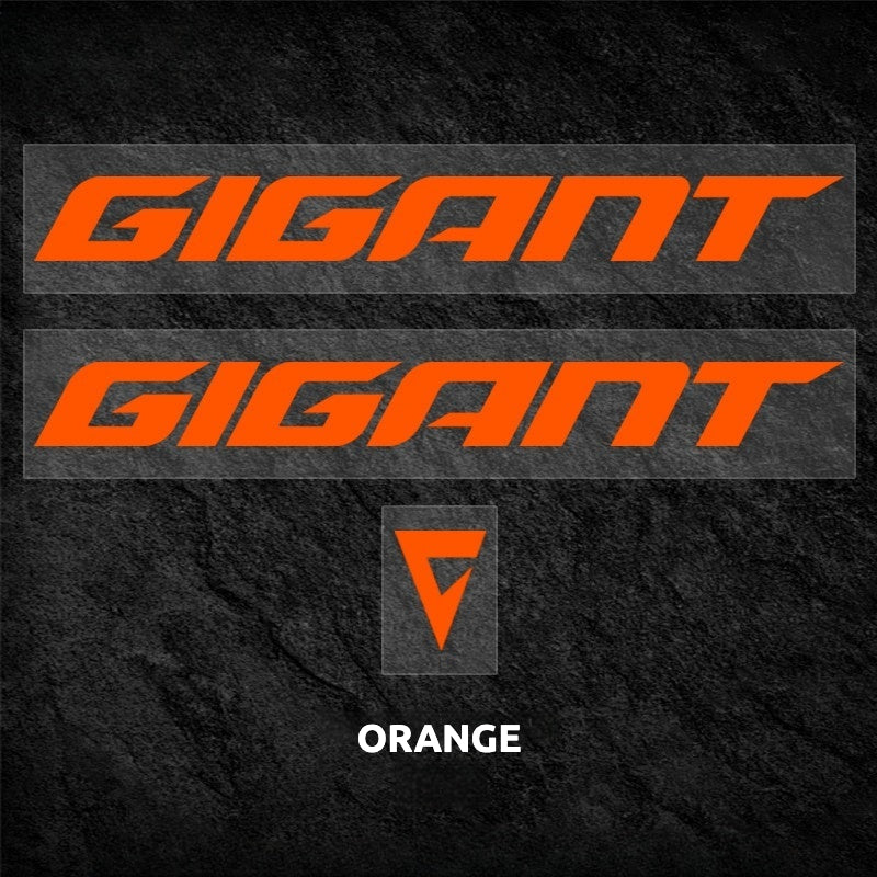 2025 Giant FCR Frame Logo Overlay Decals | Custom Waterproof Sticker Kit