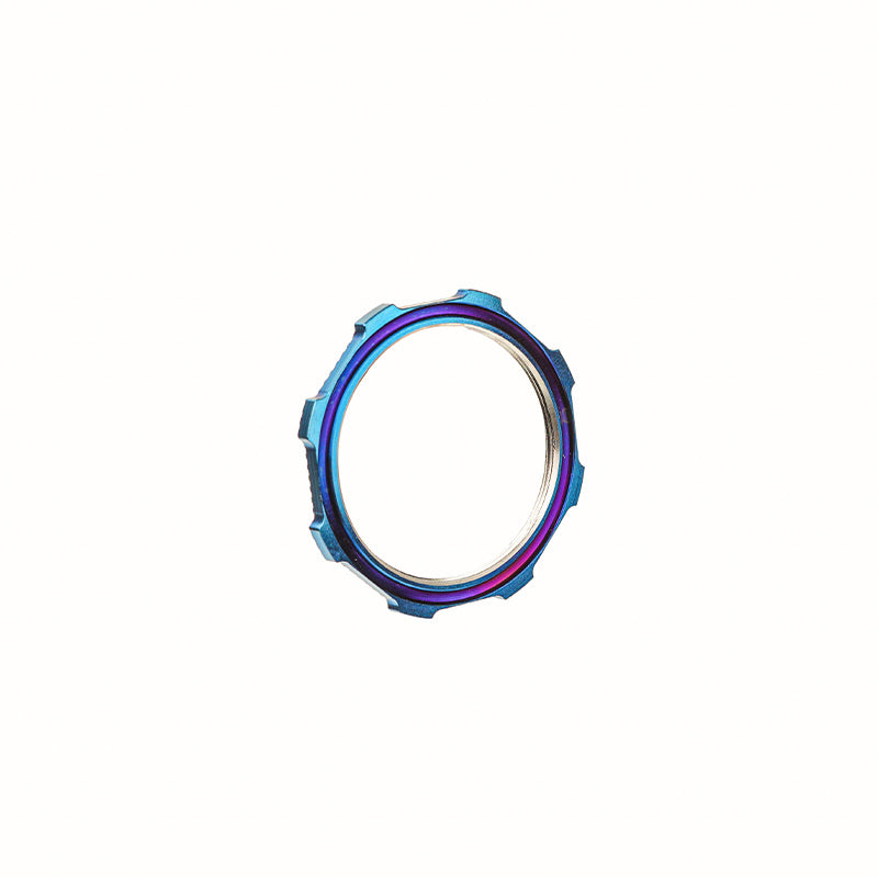 Bague de serrage Centerlock en titane pour Bora Ultra WTO, Fulcrum Hyperon, roue Shamal | Campagnolo Carbon Racing Zero | Grade 5 TC4 CNC 5,2 g