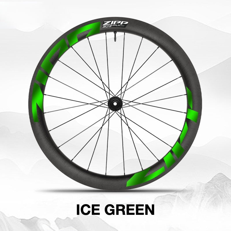 2025 ZIPP 303 XPLR SW Wheel Decal Sticker Kit – Reflective Waterproof Gravel Rim Graphics