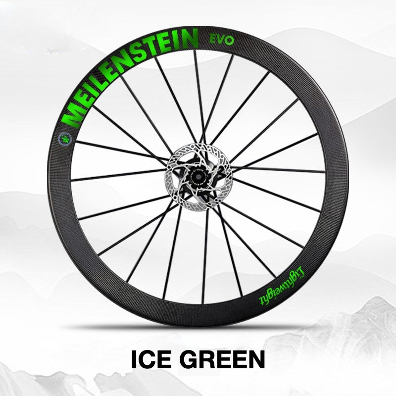 Lightweight MEILENSTEIN EVO Wheel Decal Sticker Kit – Logo Cover & Color Change