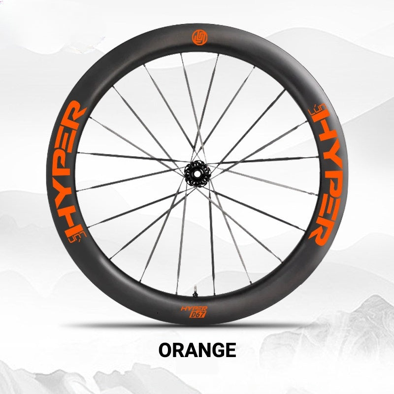 Infinity Logo Decals for Lún HYPER 3 D67 Gen 3 Wheelset | Waterproof Rim Overlay Stickers（Complete Decal Set for Two Wheels + Spare Decals Included）