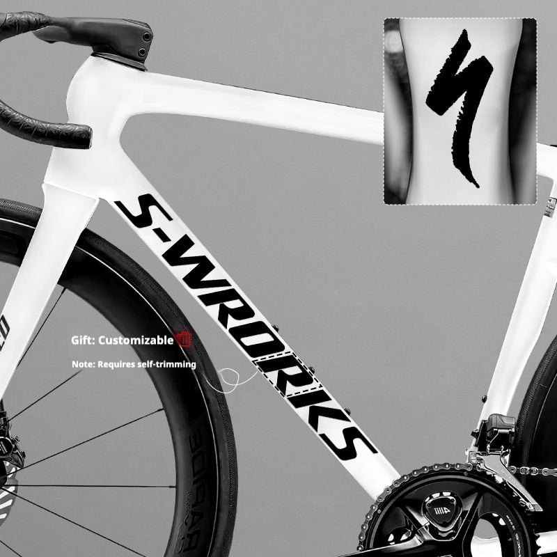 Tarmac SL8 Логотип Наклейки – 2 на нижнюю трубу + 1 на рулевую трубу для Specialized S-WORKS