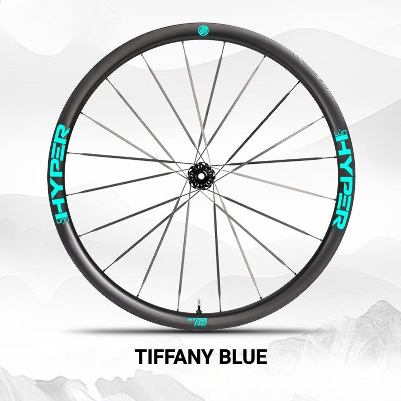 Infinity Logo Decals for Lún HYPER 3 D33 Gen 3 Wheelset | Waterproof Rim Overlay Stickers（Complete Decal Set for Two Wheels + Spare Decals Included）