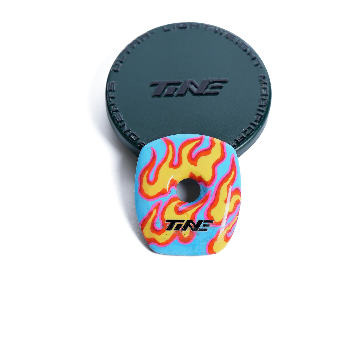 TiNE Ultra-Light Carbon Fiber ROVAL Headset Cap | High-Strength Hand-Painted Designs