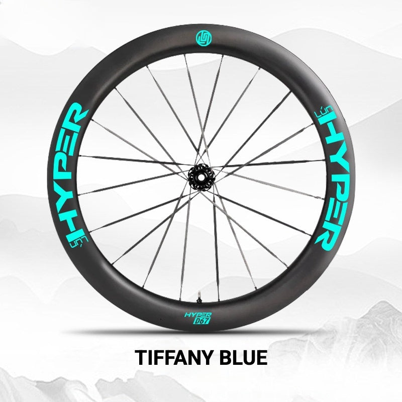 Infinity Logo Decals for Lún HYPER 3 D67 Gen 3 Wheelset | Waterproof Rim Overlay Stickers（Complete Decal Set for Two Wheels + Spare Decals Included）