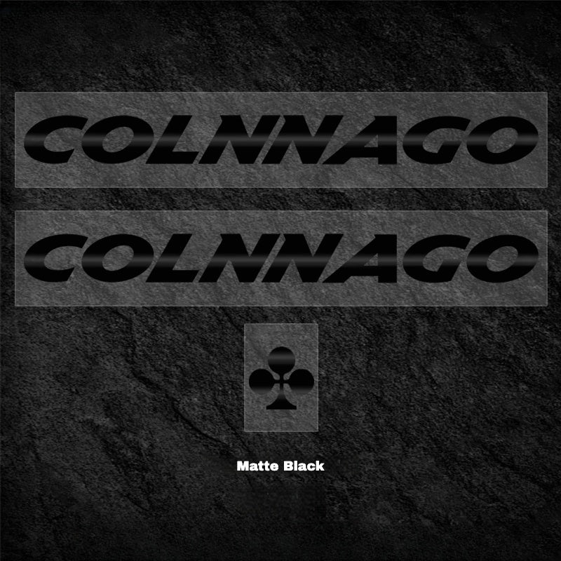 Colnago V3 Frame Logo Decals | Custom Waterproof OEM Overlay Stickers