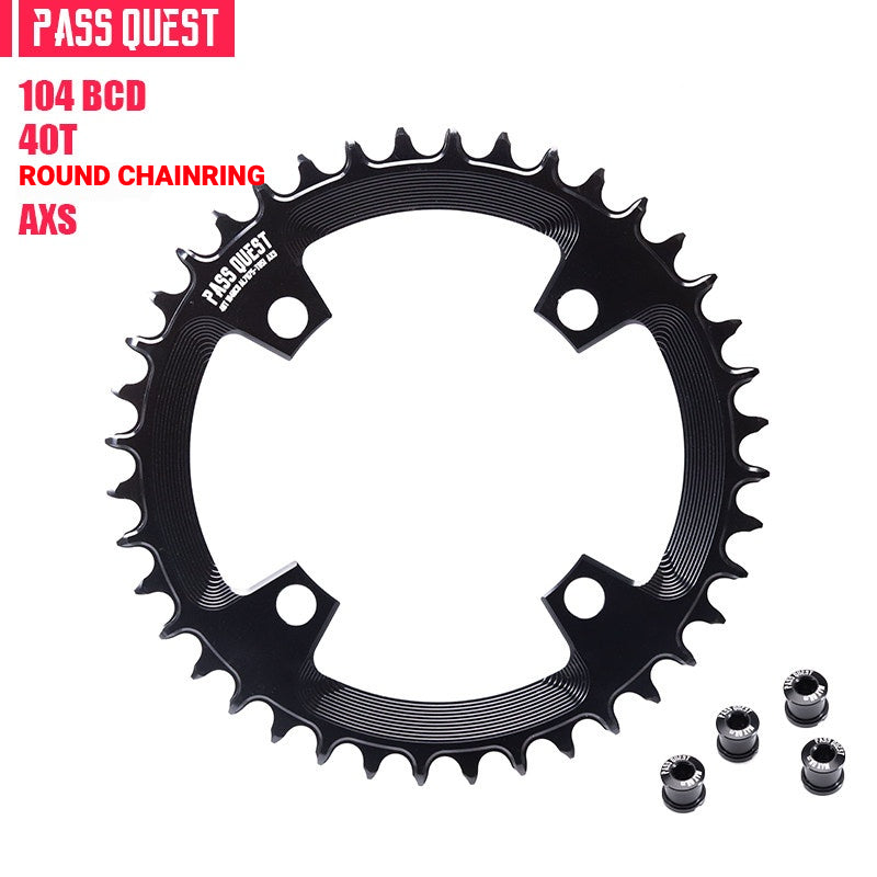 PASS QUEST 104 BCD Narrow-Wide Chainring | SRAM AXS 12-Speed | 32T–42T
