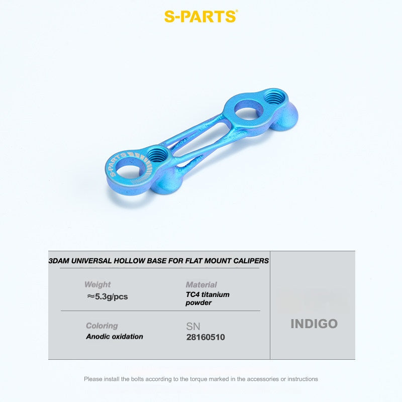 SPARTS R9270 R8150 R7170 Red Force Rival per Shimano Sram Road Adattatore freno a disco Bullone di montaggio ｜Vite di fissaggio pinza in titanio