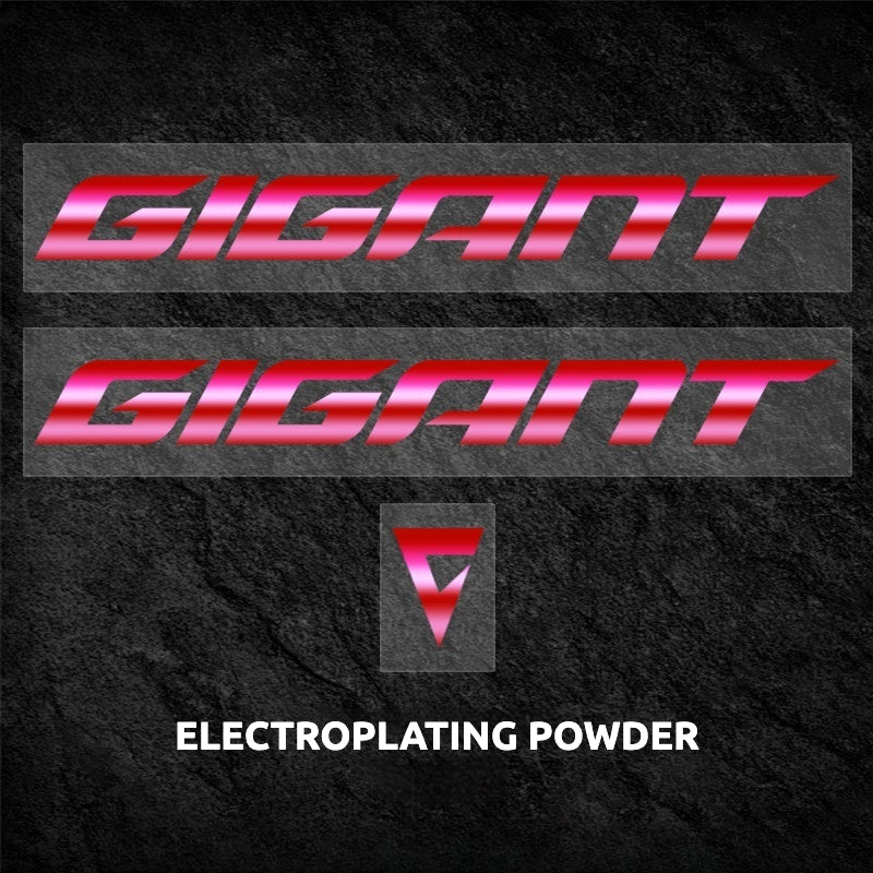 2025 Giant FCR Frame Logo Overlay Decals | Custom Waterproof Sticker Kit