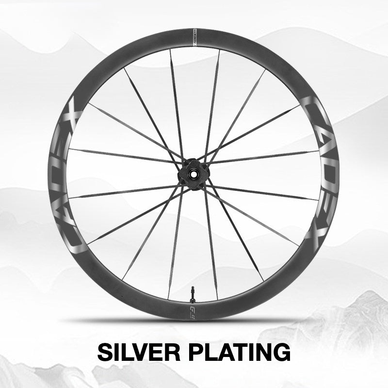 Cadex 42 Disc Wheel Decal Sticker Kit – Premium Logo Cover & Color Change