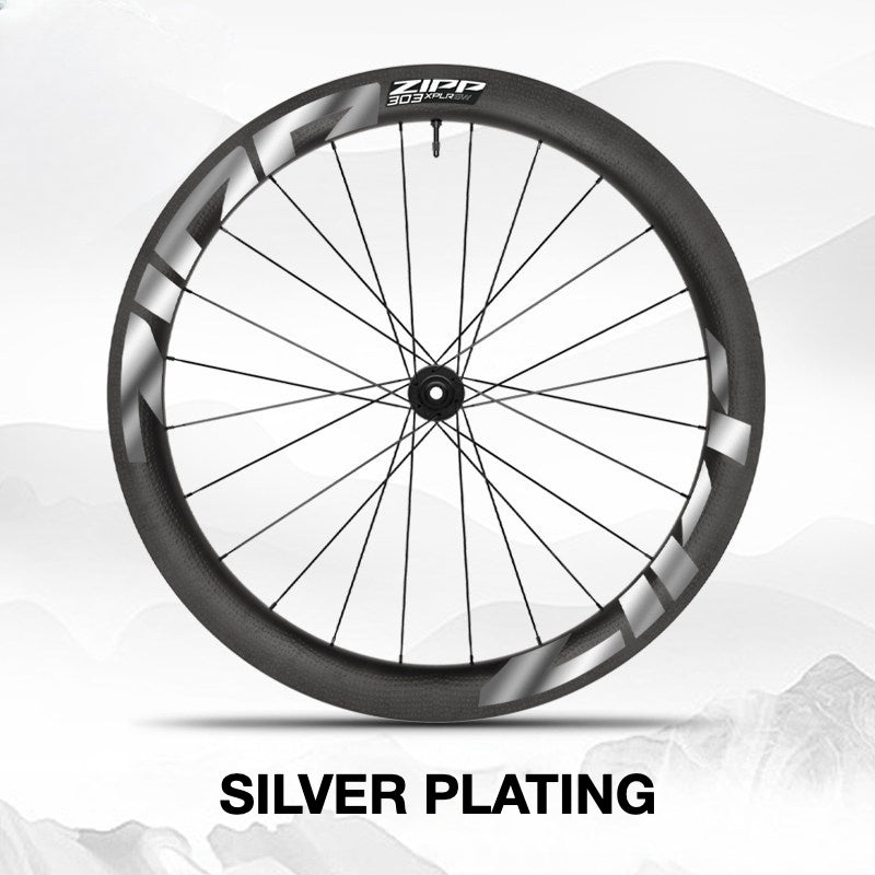 2025 ZIPP 303 XPLR SW Wheel Decal Sticker Kit – Reflective Waterproof Gravel Rim Graphics