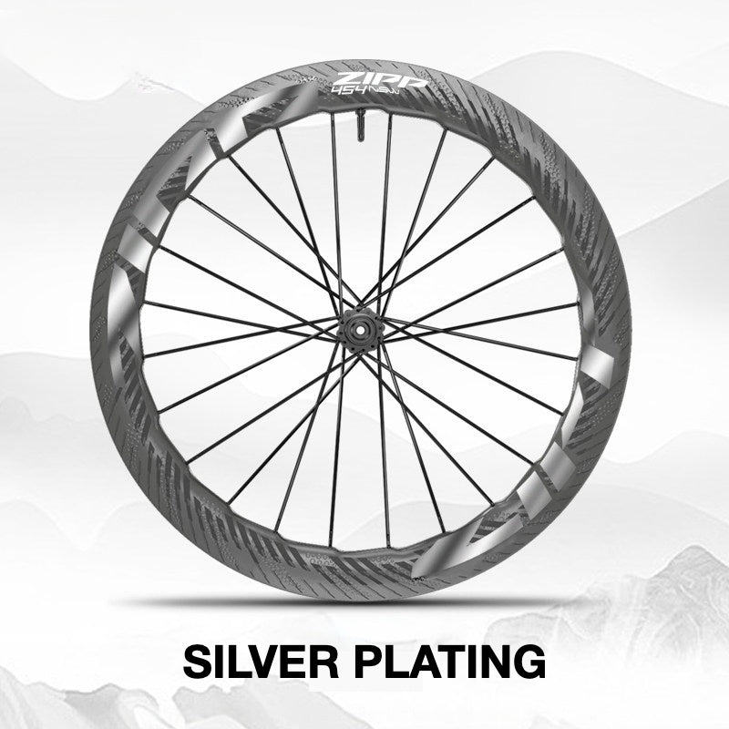 2025 ZIPP 404 Wheel Decal Sticker Kit – Waterproof Carbon Rim Logo Graphics