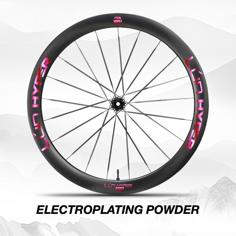 Infinity Logo Decals for Lún HYPER 5 D50 Gen 5 Wheelset | Waterproof Rim Overlay Stickers（Complete Decal Set for Two Wheels + Spare Decals Included）