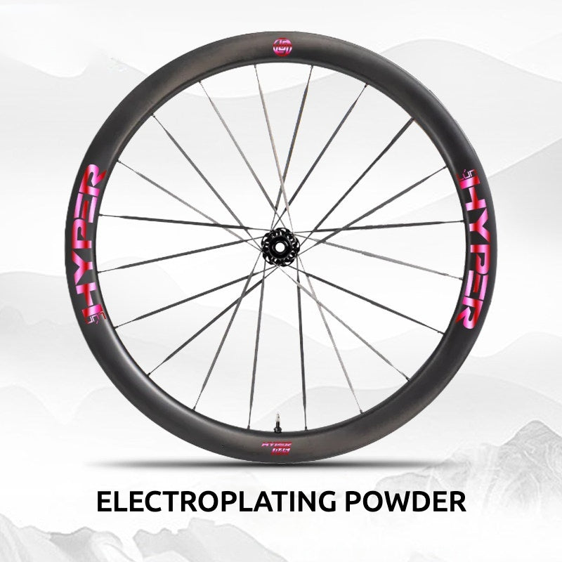 Infinity Logo Decals for Lún HYPER 3 D45 Gen 3 Wheelset | Waterproof Rim Overlay Stickers（Complete Decal Set for Two Wheels + Spare Decals Included）