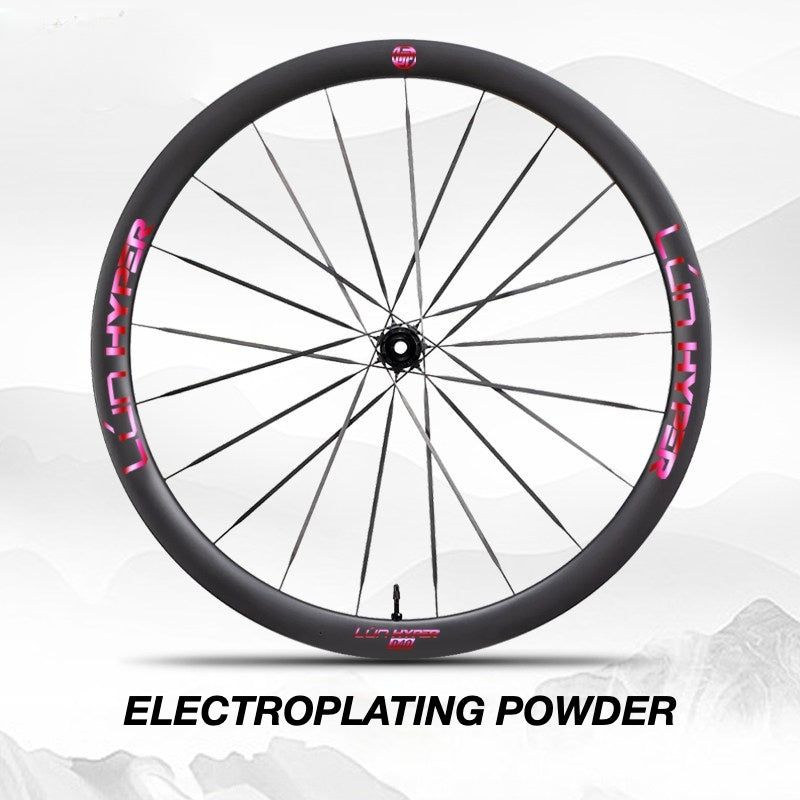 Infinity Logo Decals for Lún HYPER 5 D40 Gen 5 Wheelset | Waterproof Rim Overlay Stickers（Complete Decal Set for Two Wheels + Spare Decals Included）