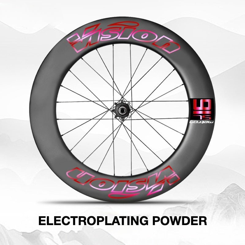 VISION METRON SL91 Single Wheel Decal Kit | Aero Carbon Rim Graphics