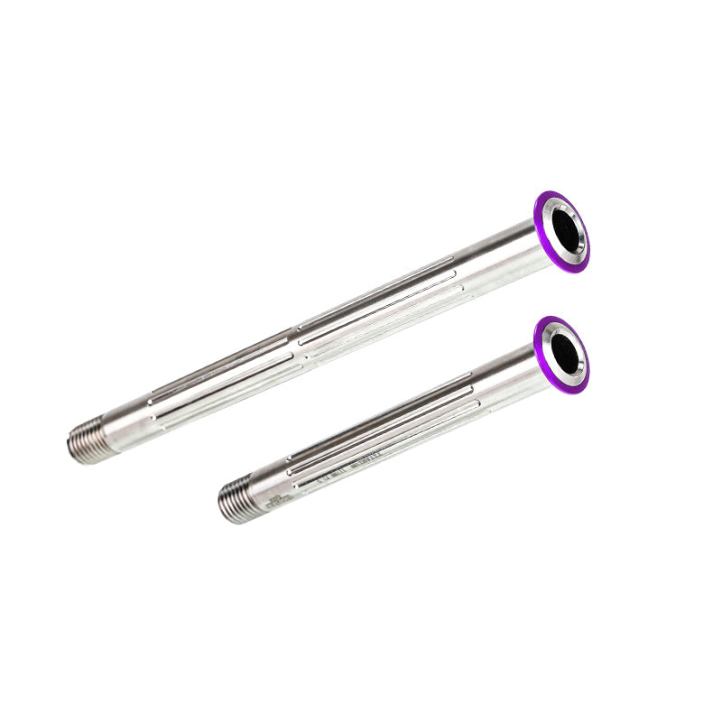 Chaser 울트라라이트 티타늄 스루 액슬 세트 for GIANT TCR & Propel | TC11 티타늄 | 116mm/161mm | 한 쌍당 37g