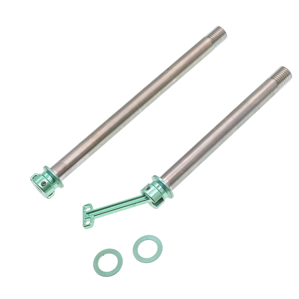 CHASER Jeu d’axes traversants en titane 12 mm pour Trek Madone Gen6 / Gen7 / Gen8 | Leviers dissimulés ultralégers à dégagement rapide