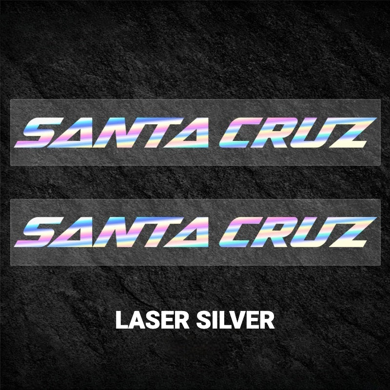 SANTA CRUZ 5010 Frame Logo Decal Kit | Custom Color Change Trail MTB Sticker