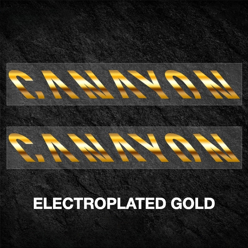 Canyon Ultimate Frame Decal Sticker Kit – Logo Cover & Color Change