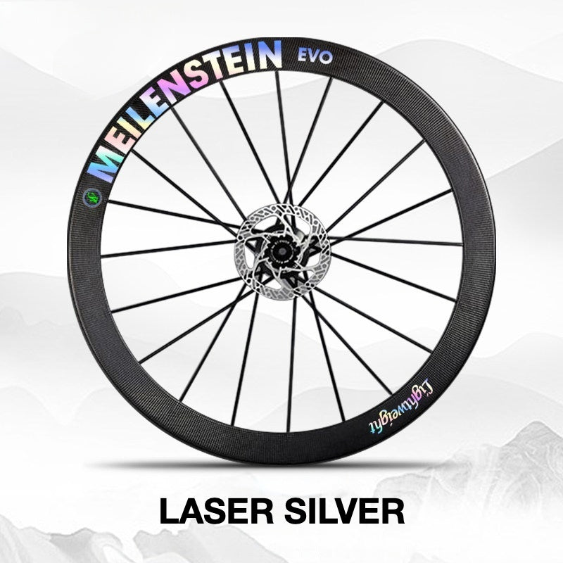 Lightweight MEILENSTEIN EVO Wheel Decal Sticker Kit – Logo Cover & Color Change