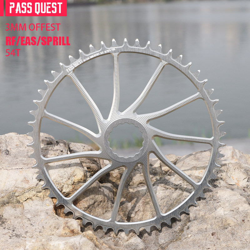 PASS QUEST 3mm Offset Direct Mount Narrow-Wide Chainring for Race Face / Easton | 40T–54T