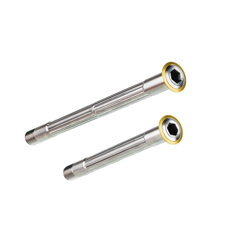 Chaser Pinarello DOGMA F Titanium Thru Axle Set – Ultra-Light 34g CNC Axles
