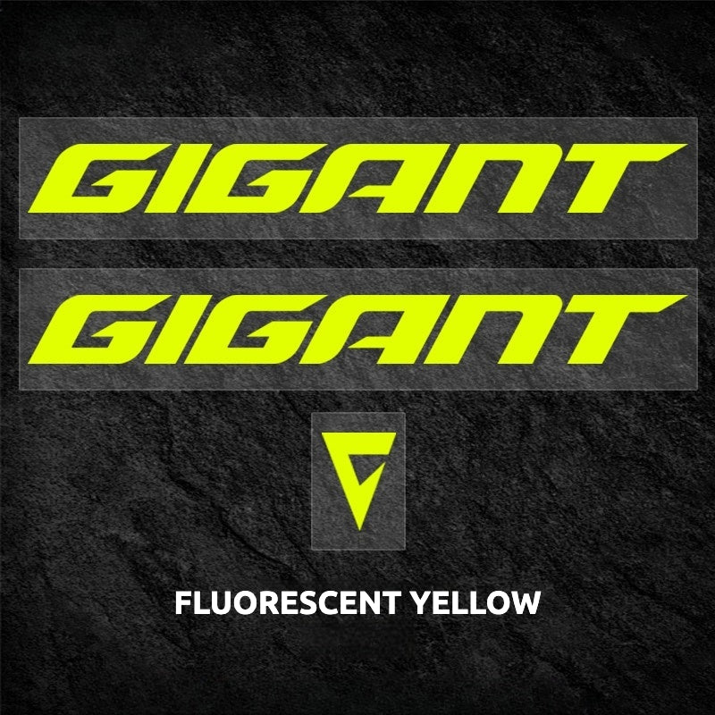 2025 Giant FCR Frame Logo Overlay Decals | Custom Waterproof Sticker Kit