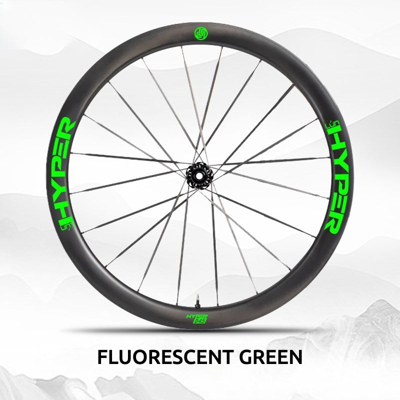 Infinity Logo Decals for Lún HYPER 3 D45 Gen 3 Wheelset | Waterproof Rim Overlay Stickers（Complete Decal Set for Two Wheels + Spare Decals Included）