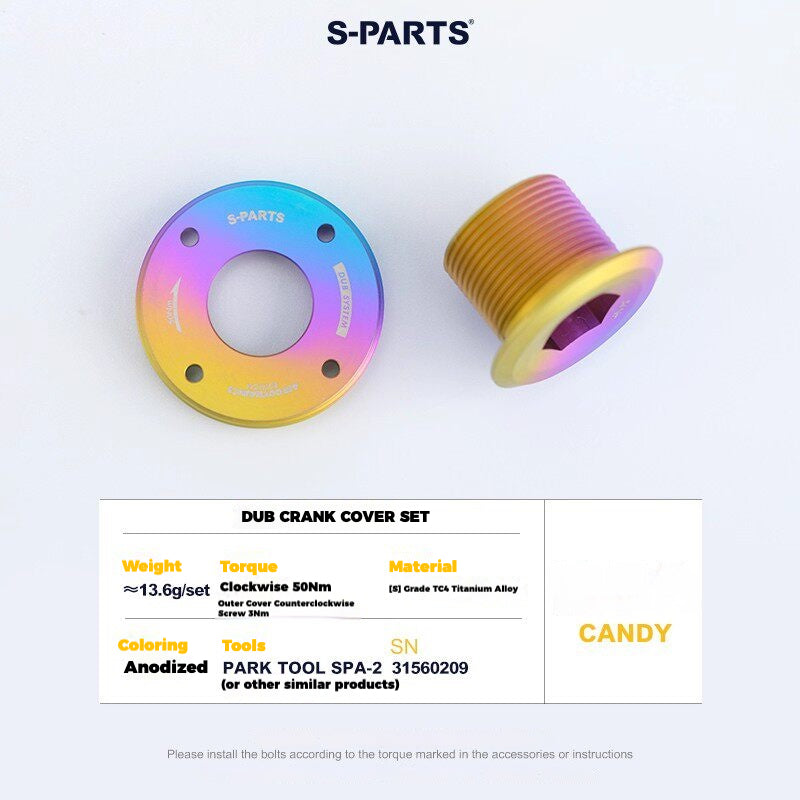 Viti per deragliatore in titanio S-PARTS compatibili con SRAM RED AXS